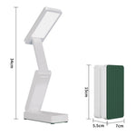 Elfeland Foldable Desk Lamp Dimmable Touch LED Night Light Portable USB Charging Reading Light Bedside