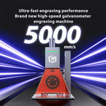 [EU/US/UK Direct]LONGER Nano 6W Portable Laser Engraver Ultra-Fast 5000mm/s Speed High Precision 0.05mm User-Friendly App Control Wood Metal Engraving