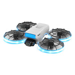 LinkMejor XJ2 MINI WiFi FPV with Folded 4.3" LED Screen Controller HD Camera Servo Gimbal Optical Flow Hover Brushless LED Foldable Pocket RC Drone Quadcopter RTF