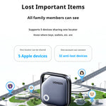 LinkMejor CM919 SmartTag Smart Anti-lost Device Apple Find My Certified USB-C Charging 365 Days Battery Life bluetooth Tracker Item Finder Smart Tag