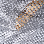 LinkMejor Mens Tshirt Fashion Shiny Mesh Patchwork See Through Fishnet Short Sleeve T-Shirt Summer Cool Short Top