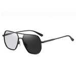 Classic Fashion Mg Aluminum Sunglasses for Men UV400 Protection Photochromic Sun Glasses Night Vision Driving Eyeglasses