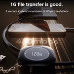 120W 4-in-1 Retractable&Storage Cable USB-A/Type-C to Type-C/iP Cable PD QC FCP AFC SCP Fast Charging Data Transmission