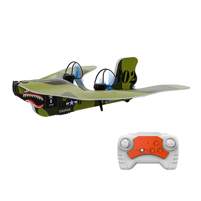 KF802 2.4GHz 4CH 220mm Wingspan Hand Throw Delta Glider Mini Indoor & Outdoor RC Airplane RTF for Beginner Children Toys