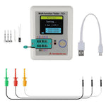 LCR-TC1 Multifunction Transistor Tester Full Color LCD Screen Automatic Component Infrared Decoder Rechargeable Portable Electronics Testing