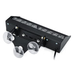 10-30V Emergency Strobe Lights 27 Mode Interior Windshield Lamp With Suction Cups For Trucks