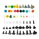 Fastener Clips Rivet Retainer Push Engine Cover 500/800/1000PCS for Car Bumper Fender Door Trim Panel