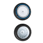 2PCS JIUSI WB12 PRO 1/12 RC Car Parts Front Rear Tires Wheel Rims Pre-Glued Vehicles Models Spare Accessories RC14109 RC14112