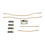 4PCS LinkMejor PHLUX 2-3S Colorful LED Light Strip 3-5V For 5 Inch RC FPV Racing Drone