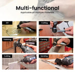 Dremel 3000-N/10 Electric Grinder Rotary Tool 120W 5,000-32,000RPM 6-Speed 3.2mm Shaft Polishing Engraving Grinding Machine