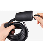 LinkMejor 110dB Loud Bike Lock 6 Months Battery life Steel Cable Anti-Theft Bike Lock for Road Bike