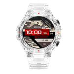 LinkMejor DT5 Sport 1.45inch HD Screen GPS Compass bluetooth Call Heart Rate Blood Pressure Blood Oxygen Monitor Sleep Monitoring Multi-sport Modes Music Playback IP68 Waterproof Smart Watch