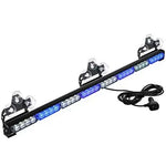 35.5Inch 32 LED Traffic Consultant Light Bar Warning Emergency Strobe Lamp Directional Flashing Emergency Warning Lighting