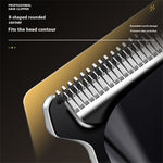LinkMejor SM-749 Cordless Hair Clipper for Men Rechargeable 1500mAh Trimmer with Stainless Steel Blades & Adjustable Cutting Lengths