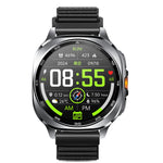 TS400 1.43-inch AMOLED Display GPS Multi-SatellitePositioning Flashlight Da GPT Altitude&Barometric Compass bluetooth Call bluetooth Call Heart Rate Blood Pressure Blood Oxygen Monitor Sleep Monitoring Multi-sport Modes 3ATM&IP68 Waterproof Smart Watch