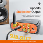 YS-KL5 Dual-Channel Bluetooth 5.3 Digital Power Amplifier High-Power 600W TPA3255 Hi-Fi Audio 2.0 Subwoofer