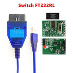 LinkMejor 409.1 CH340 FT232RL LinkMejor 409 Car Diagnostic Cable USB OBDII Car Diagnostic Scanner for Volkswagen/Audi