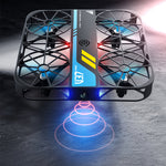 4DRC V37 MINI WiFi FPV with HD Camera Altitude Hold Mode Grid Full Protection Child Gift LED Light Pocket RC Toys Drone Quadcopter RTF