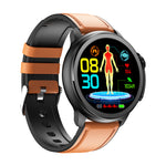 ET481 1.43 inch AMOLED HD Screen ECG Blood Composition Non-invasive Blood Glucose Measurement HRV Function AI Medical Diagnosis Metto SOS Emergency Call Heart Rate Blood Pressure SpO2 Monitor Sleep Monitoring Multi-sport Modes IP68 Waterproof Smart Watch