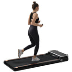 [USA Direct] FYC JK30F-9 Under Desk Treadmill 2.5HP Power Motor 6km/h Max Speed 100KG Weigh Capacity APP Control bluetooth Music LED Display Installation-free Running Fitness for Home Gym Workouts