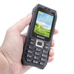 MXMID Q6000 Mini 2G GSM 2.4-inch Dual SIM Card 1800mAh FM Big Buttons Dual LED Flashlights Type-C Mobile Phone