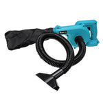 LinkMejor 1500W 20000rpm 18V 2-in-1 Electric Air Blower Blow-suction Type Handheld Blowing Machine for Dust Cleaning