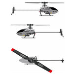 LinkMejor C129 V2 2.4G 4CH 6-Axis Gyro 3D Aerobatic Flight Altitude Hold Flybarless RC Helicopter RTF