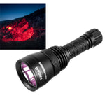 Weltool T10-HR Red X-LED 342Lumens 450M 3Modes USB Rechargeable IP67 LED Flashlight Outdoor 18650 Flashlight Tactical Flashlight