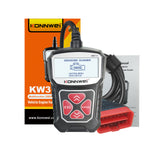 LinkMejor KW310 OBD2 Car Diagnostic Scanner EOBD Scan Tool DTC Engine Code Reader Voltage Test Built-in Speaker