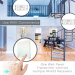 Mouehouse RF433 + WiFi DIY Smart Switch Module RF433 Remote Control for Smart Automation Smart Life/Tuya Work with Alexa and Google Home