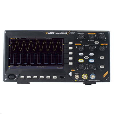 LinkMejor SDS200 Series Digital Oscilloscope 2 Channels 1 GS/s Sample Rate 150-200 MHz Bandwidth USB 2.0 EU/US Plug High Precision Analysis Tool