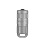 Lumintop EDC PIMI Titanium Protable Mini Keychain Flashlight with 10180 Battery USB Rechargeable Waterproof LED Keychain Light Outdoor EDC Tools