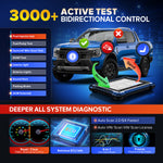 Autel MaxiSys MS919 Advanced Diagnostic Tool Features Topology Mapping ECU Programming 5-in-1 VCMI Active Test 40+ Services Auto Scan Android 7.0