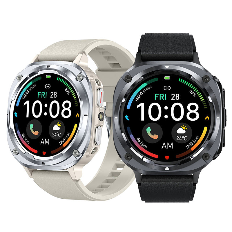 S90 1.39-inch HD Screen Voice Assistant bluetooth Call Heart Rate Blood Pressure Blood Oxygen Monitor Sleep Monitoring Multi-sport Modes IPX8 Waterproof Smart Watch