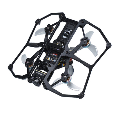 LinkMejor Carbonfly 80 Analog / O4 Lite 85mm 2S ELRS 2.4GHz RC FPV Racing Drone BNF with 1102 14000KV Motors