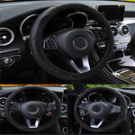 Car Steering Wheel Cover Anti Slip Universal 37-38cm Steering Decoration Accessories