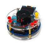 LinkMejor 5V Humidifier DIY Kit Real-Time Temp and Humidity Display OLED Screen Timer Function Portable Compact Design