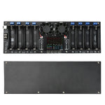 8 Channel 18650 Lithium Battery Capacity Tester Module MAh MWh Digital Battery Power Testing Board 18650 Battery Tester Type-C