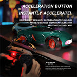 LinkMejor Q197 RTR 1/64 2.4G 4WD Drift RC Car Mini Race LED Light Radio Control High-Speed Motor Full Proportional On-Road Racing Vehicle Model Boys Gifts Desktop Micro Toys