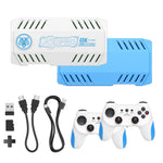 [128G] X10 Pro 10000+ Games TV Game Console 4K UHD Support HD Output 51 Emulators Plug and Play Retro TV Game Stick with 2 Wireless Controllers