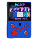 [128GB] DC45V 20000+ Games Open Source Handheld Gaming Console 4.5 Inch IPS Screen RK3326 WiFi 4000mAh Retro Game Player with Vibration RGB Joystick Portable Linux Gaming Device