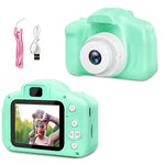 Children Camera X2 Waterproof 1080P HD Video Camera 2 Inch Display Kids Cartoon Cute Outdoor SLR Camera Toy