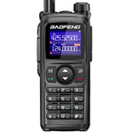 LinkMejor UV-28 PRO MAX High Power Walkie Talkie AM/FM Multi-band 999CH NOAA Wireless Copy Frequency EU Plug Type-C Charge Two Way Ham Radio with LED Flashlight