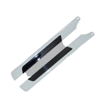 1 Pair FLYFUN 325mm Carbon Fiber Main Blades For RC Helicopter