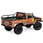 LinkMejor EX86110 PRO For PIONEER Ⅱ 1/10 2.4G 4WD Brushless RC Car Rock Crawler Off-Road Climbing Pickup Truck Two Speed LCG Portal Axle  Reverse Drive Hobbywing Motor ESC LED Light Oil Shocks Vehicles Models Toys