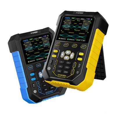 LinkMejor DPOX180H Handheld Dual Channel Digital Oscilloscope 180MHz-3DB 2 In 1 Function Signal Generator Fluorescence Display ZOOM