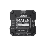 GEPRC MATEN 2.5W VTX PRO 5.8GHz 48CH FPV Transmitter Support Pit/25/200/600/1600/2500mW, IRC Tramp, Built-in Mic, Active Fan, CNC Aluminum, MMCX, 7-36V, 5V 600mA Out, 20×20/30.5×30.5mm, 17g for Long-Range Drone