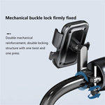 LinkMejor Anti-Shock Bicycle Phone Mount 360° Rotation Quick Release Shockproof Bike Holder for 4.7-7.2 inch Phones MTB Bike Road Bike