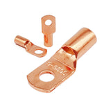 60PCS/box AWG American Standard Copper Nose SC6-25 Series Round Cold-pressed Terminal Connector Copper Lug Kit