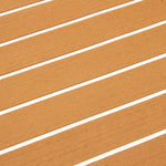 600x2400x5mm Marine Flooring Faux Teak EVA Foam Boat Decking Sheet